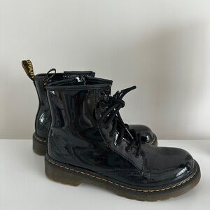 Size 6 Women's Patent Leather Doc Marten Boots